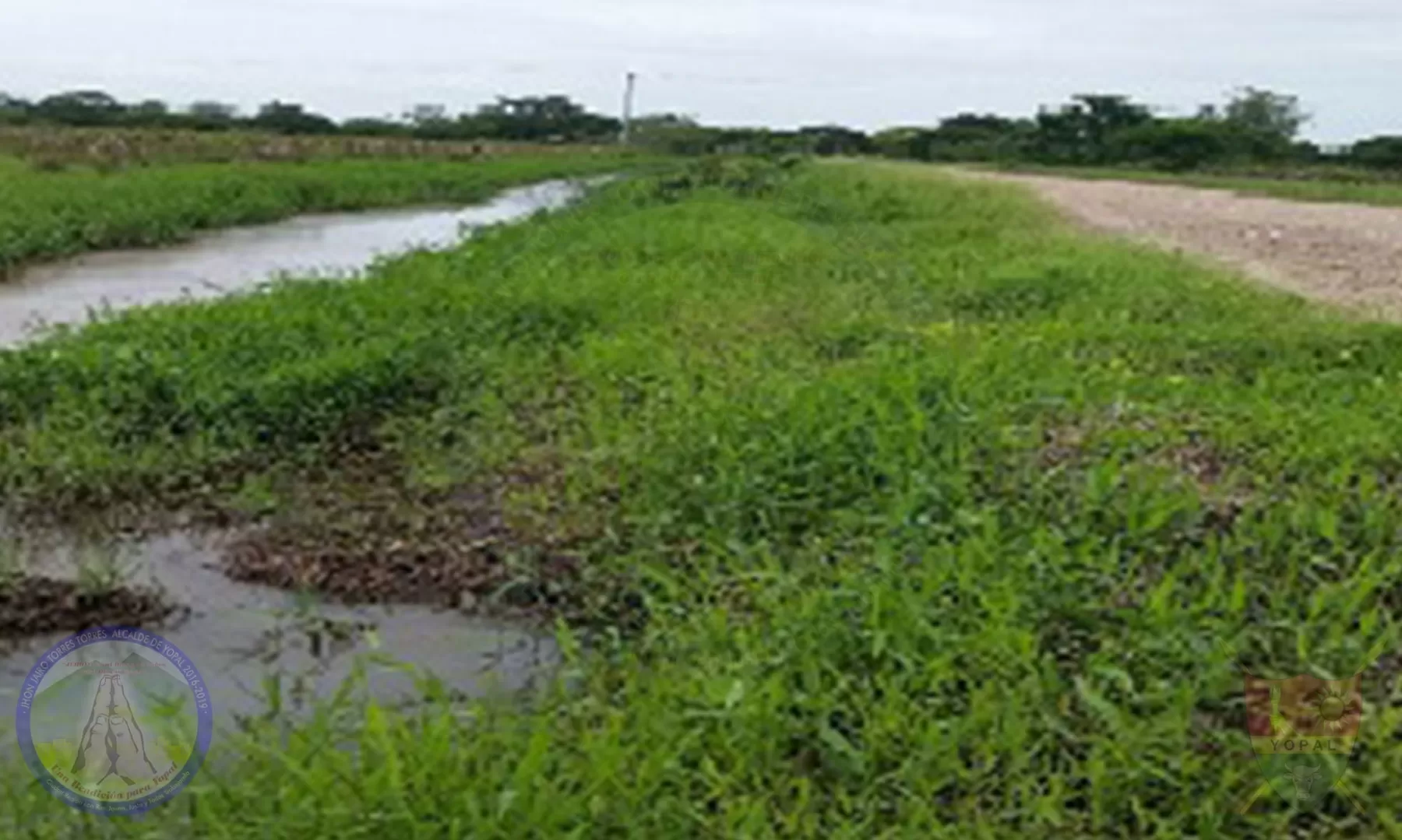 Alcaldía de Yopal y  OLD firmaron convenio para la construcción de obras de drenaje en la vía alterna Rancho Grande vereda San Antonio del corregimiento de La Chaparrera.